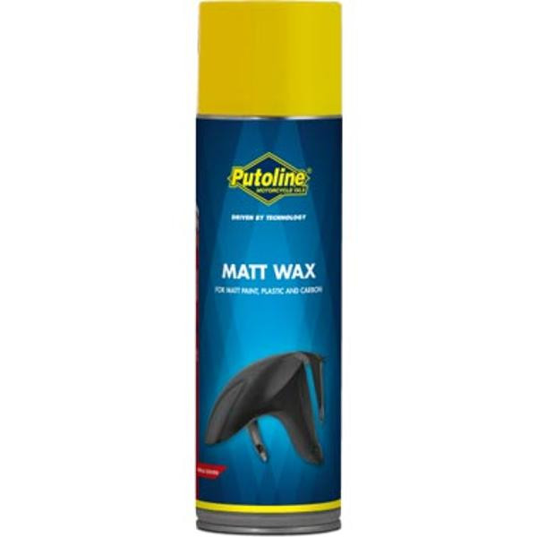 CIRE PROTECTION MATT WAX SPECIAL COULEUR MAT/CARBONE/PLASTIQUE (AEROSOL 500ML) PUTOLINE 74193