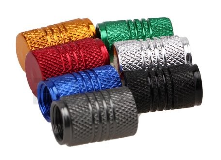 Paire de bouchons de valves 7 couleurs