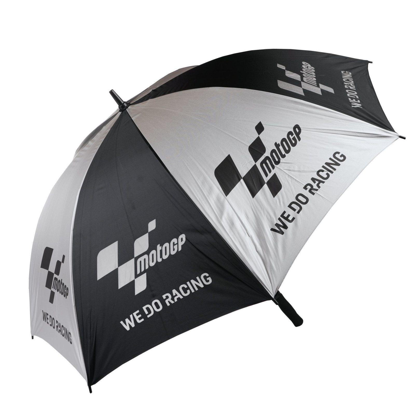 PARAPLUIE TRACK NOIR & ARGENT - WE DO RACING MOTOGP