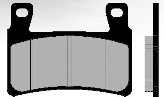 Plaquette de frein BRENTA Céramiques – FT5112