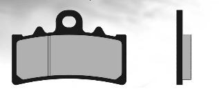 Plaquette de frein BRENTA Frittées "Sintérisées" – FT4154
