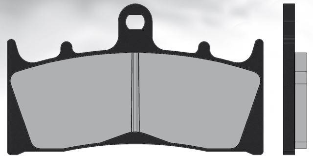 Plaquette de frein BRENTA Frittées "Sintérisées" – FT4060