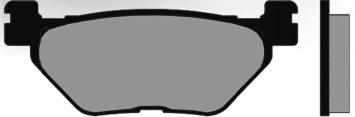 Plaquette de frein BRENTA Organiques – FT3139