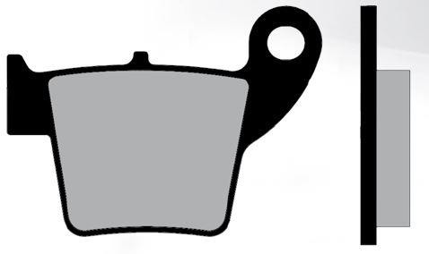 Plaquette de frein BRENTA Organiques – FT3046