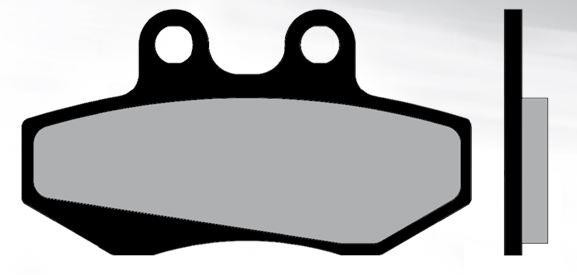 Plaquette de frein BRENTA Organiques – FT3055