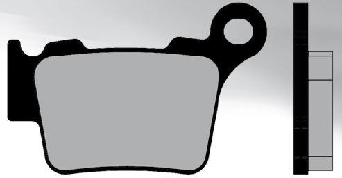 Plaquette de frein BRENTA Organiques – FT3056