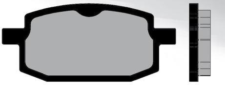 Plaquette de frein BRENTA Organiques – FT3076