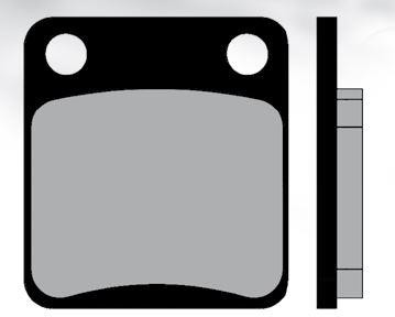 Plaquette de frein BRENTA Organiques – FT3083