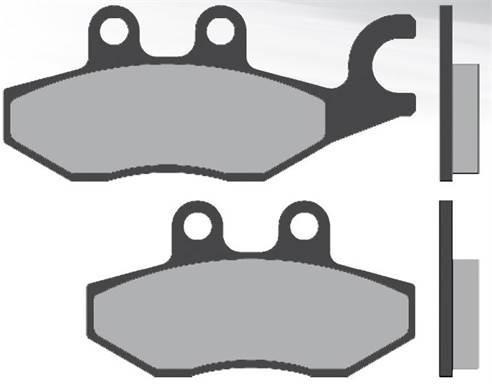 Plaquette de frein BRENTA Organiques – FT3097