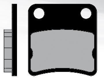 Plaquette de frein BRENTA Organiques – FT3132
