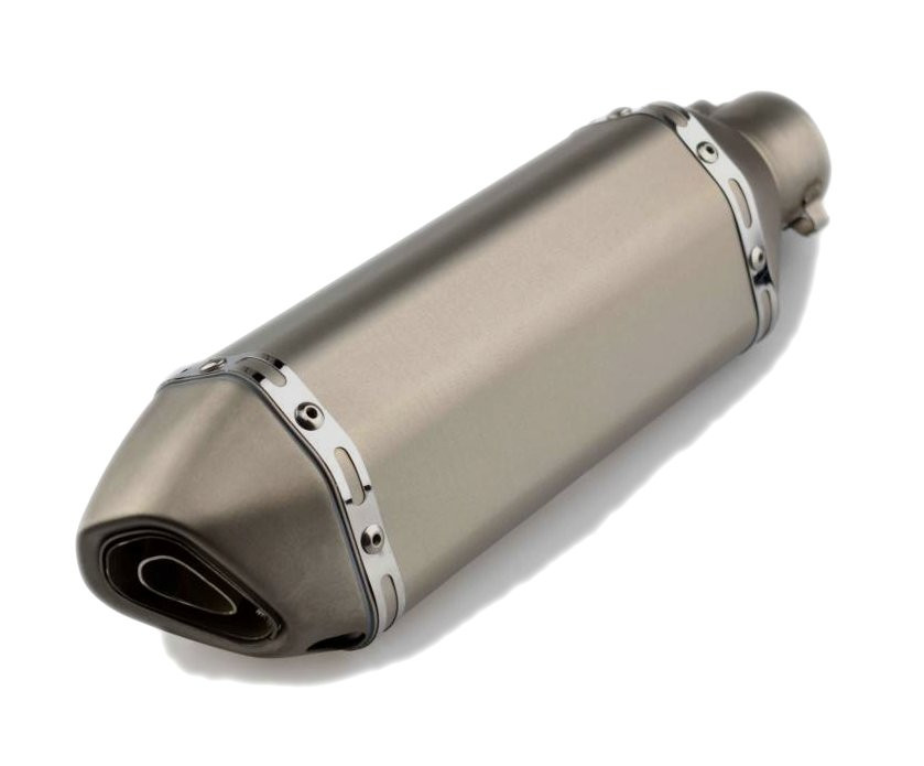 Pot d'échappement INOX HEXAGONAL Universel