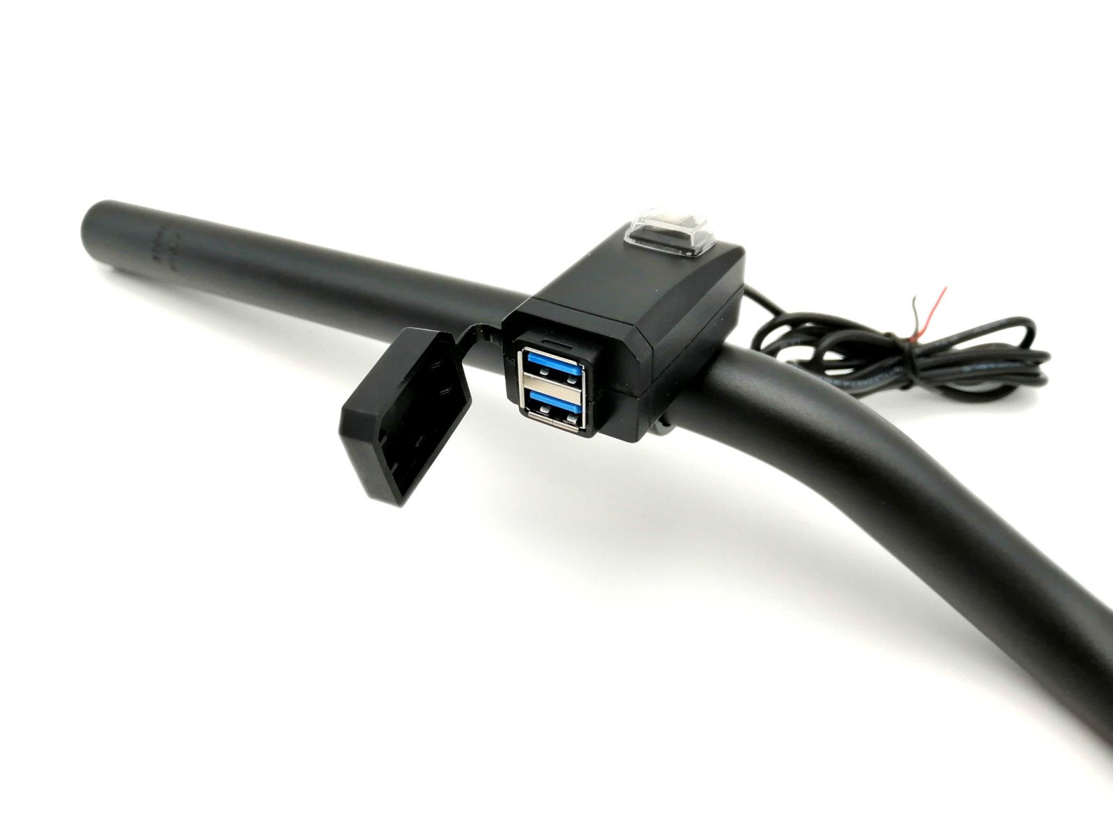 Prise USB double charge RAPIDE 3.0A étanche multi-fixation