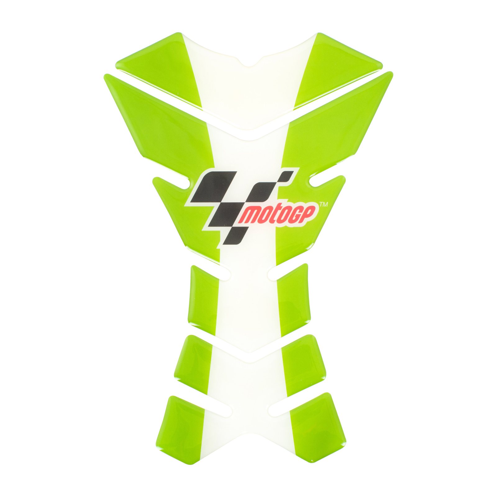 Protection de Réservoir 3pc PAD VERT BLANC MOTOGP