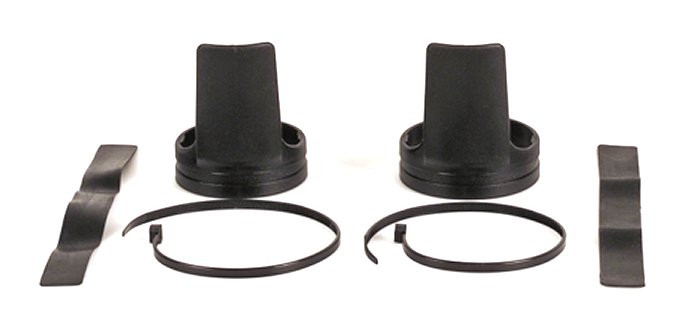 Protection de tube de fourche - NOIR (paire)