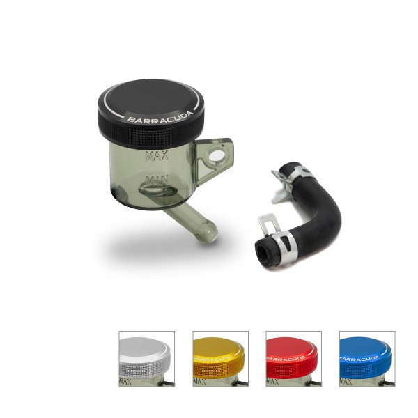 RÉSERVOIR/BOCAL Liquide de Frein/Embrayage NOIR DIAM. 30mm BARRACUDA Maitre Cylindre