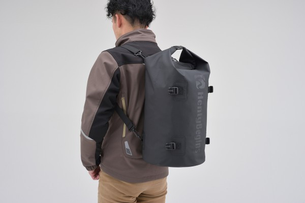 SAC À DOS "HENLYBEGINS" 31L DH-748, NOIR ÉTANCHE - DAYTONA