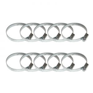 Sachet de 10 colliers SERFLEX de serrage metal à cremaillere 50x70