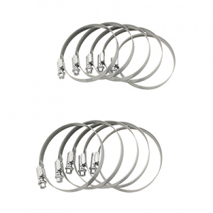 Sachet de 10 colliers SERFLEX de serrage metal à cremaillere 60x80