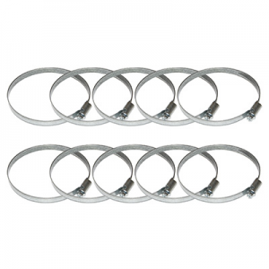 Sachet de 10 colliers SERFLEX de serrage metal à cremaillere 80x100