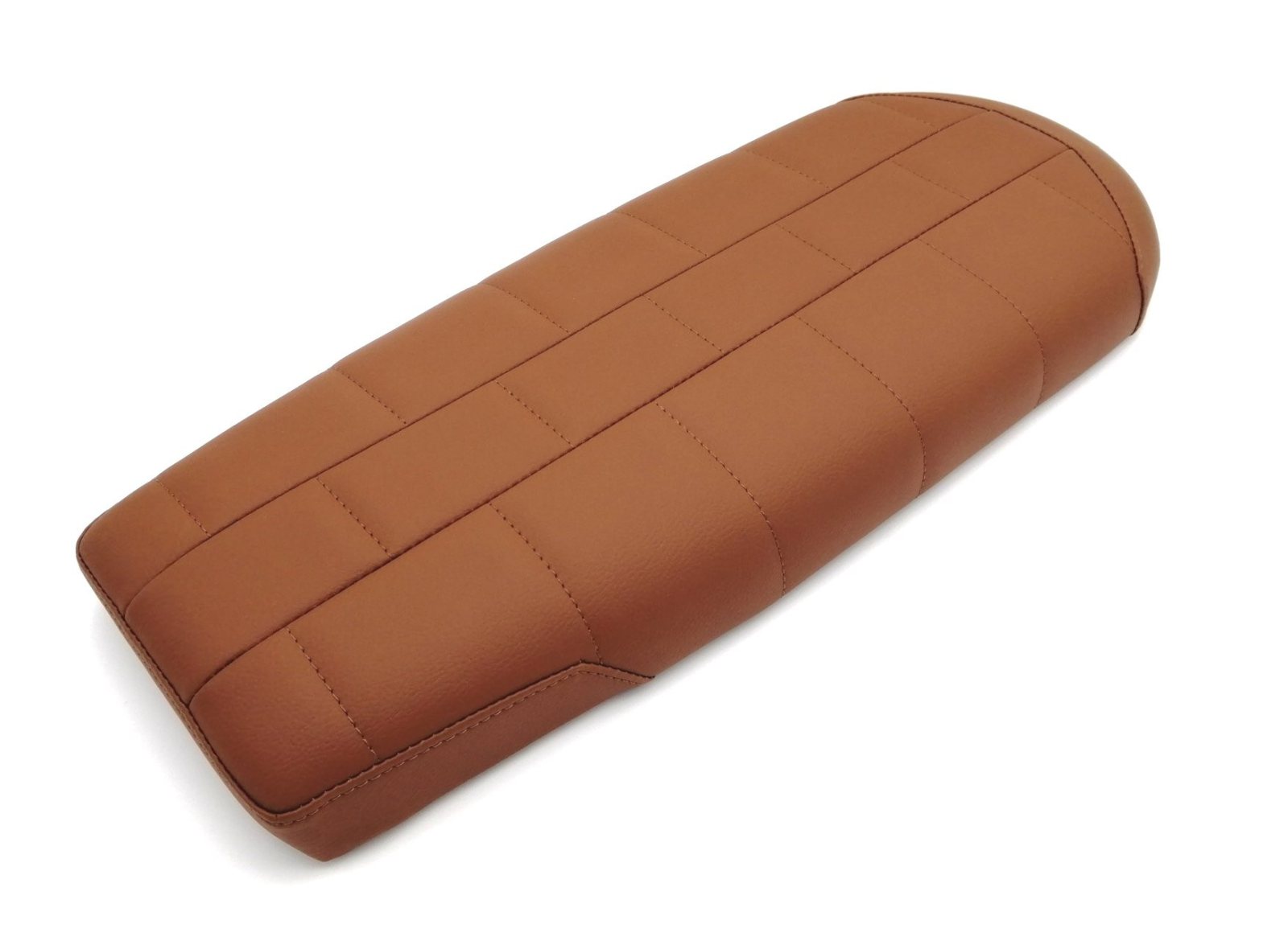 Selle Scrambler MADE IN FRANCE Marron Camel UNIVERSELLE