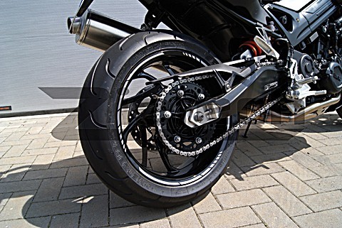 Set d'autocollants pour jante GP STYLE 2 - BLANC