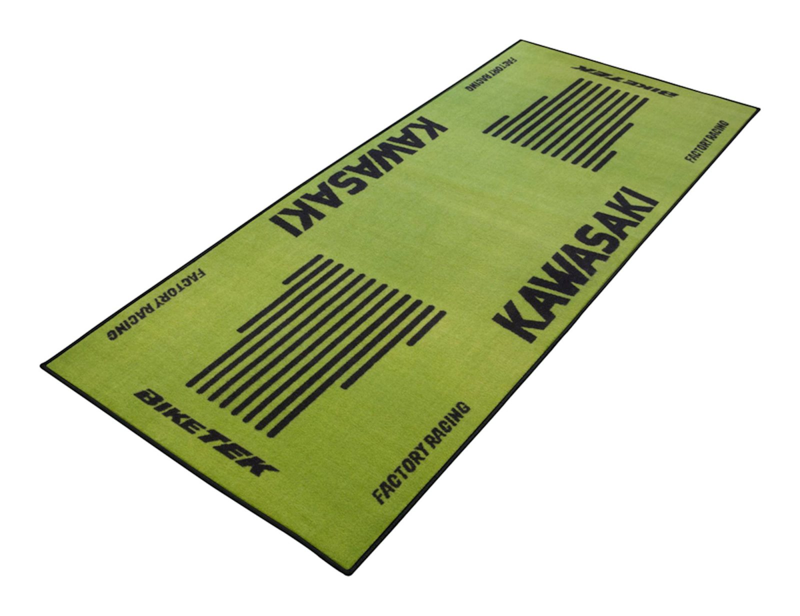 TAPIS ENVIRONNEMENTAL MOTO SERIES 3 KAWASAKI LOGO (1.52 M2) BIKETEK