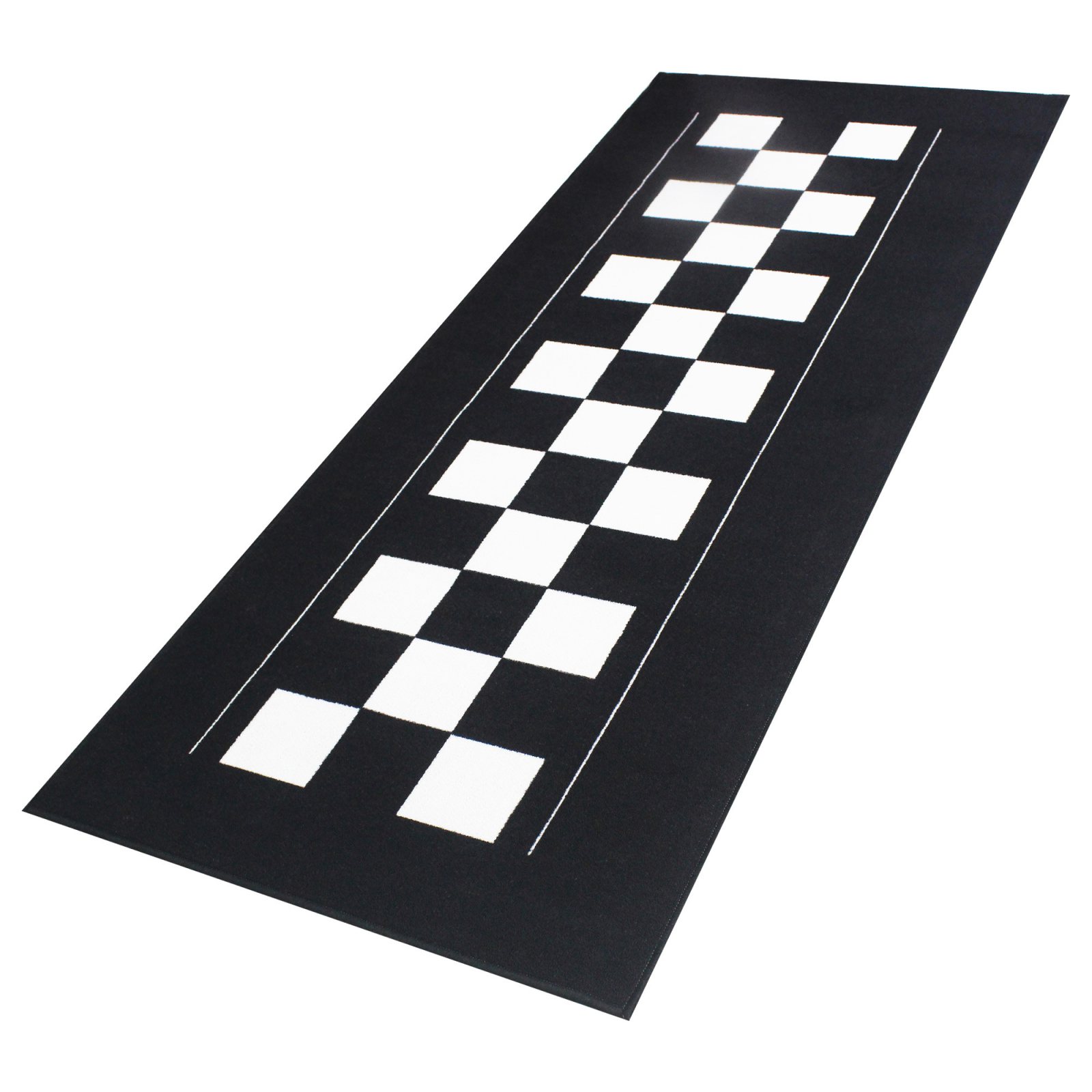 TAPIS ENVIRONNEMENTAL MOTO SERIES 4 DAMIER 190x80cm (1.52 M2) BIKETEK