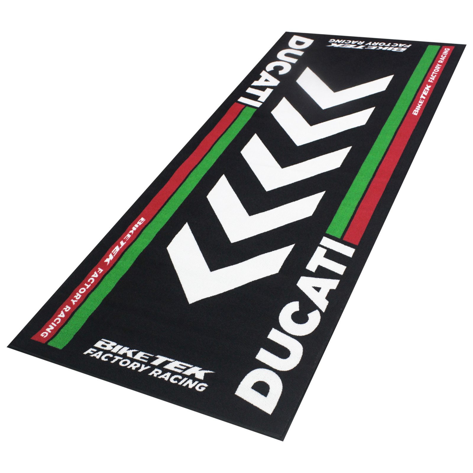 TAPIS ENVIRONNEMENTAL MOTO SERIES 4 DUCATI 190x80cm (1.52 M2) BIKETEK
