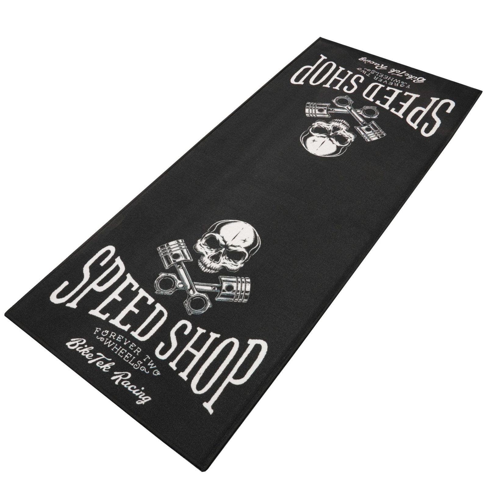 TAPIS ENVIRONNEMENTAL MOTO SPEED SHOP - 190x80cm BIKETEK