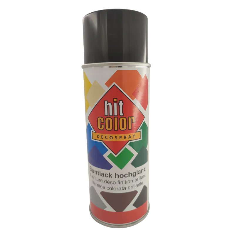 BOMBE DE PEINTURE NOIRE CADRE LOCATION