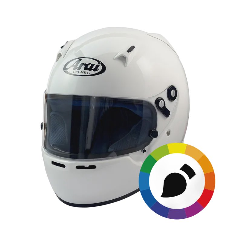 CASQUE ARAI CK6-CMR PERSONNALISE