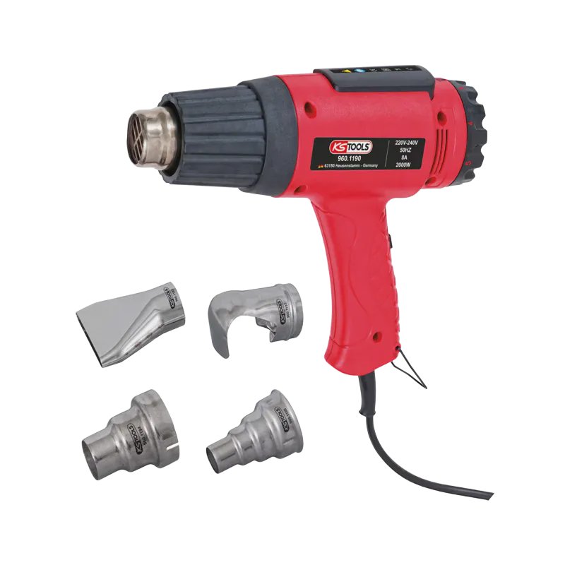 DECAPEUR THERMIQUE KS TOOLS 2000 W AVEC 4 BUSES