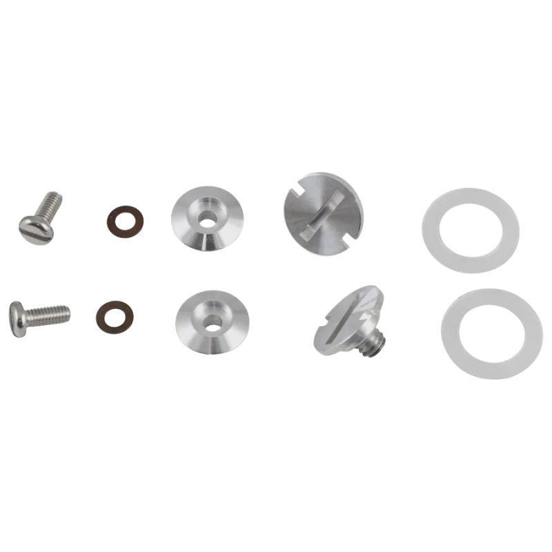 KIT VIS DE FIXATION DE VISIERE ZAMP ARGENT