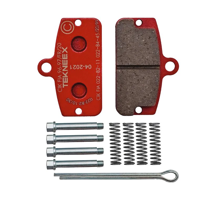 PLAQUETTES ARRIERE ETRIER TEKNEEX 4 PISTONS D20