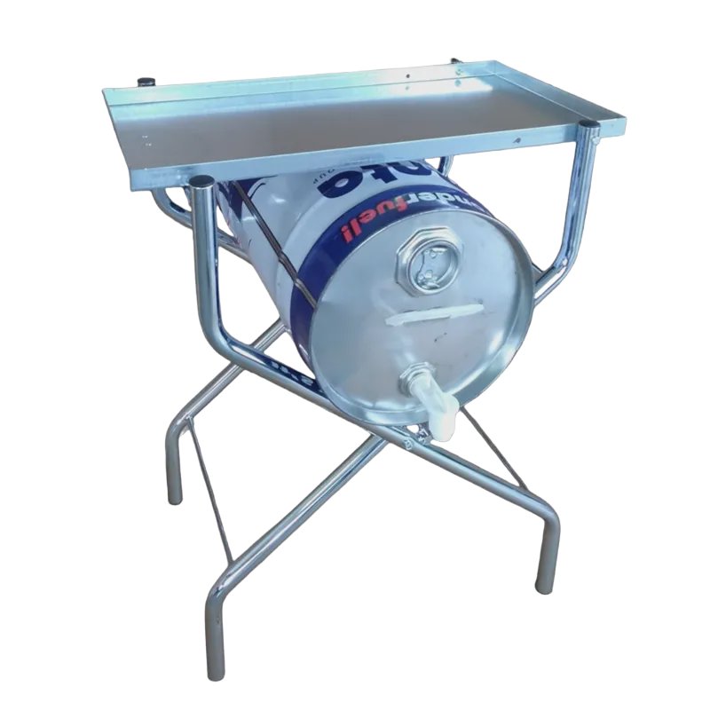 SUPPORT DE FÛTS D'ESSENCE / TABLE D'ATELIER