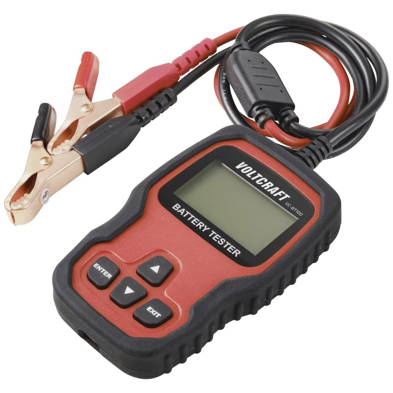 TESTEUR DE BATTERIE PLOMBS VOLTCRAFT 12V ET 24V