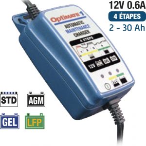 TECMATE Chargeur Mainteneur 1 DUO OPTIMATE TECMATE
