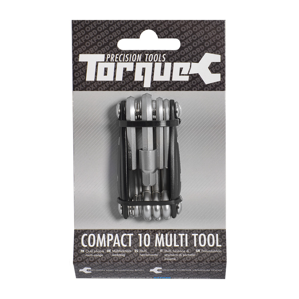 OXFORD Compact 10 Alumium Clés (Allen et Torx) OXFORD