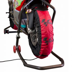 MOTOGP Couvertures Chauffantes STANDARD EURO 2 PIN - (200/55-17 ARRIERE et 120/70-17 AVANT) MOTOGP