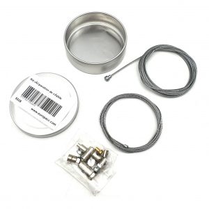 BRAZOLINE Kit réparation de câble (9 Pièces)