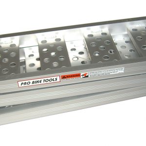 BRAZOLINE Rampe aluminium triple poids de charge 250 kgs PRO BIKE TOOLS