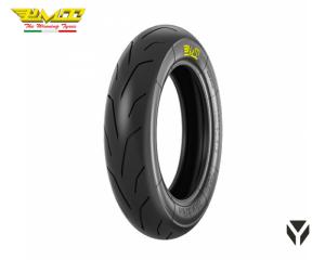PNEU PMT SEMI SLICK BLACKFIRE 120/80-12 MEDIUM